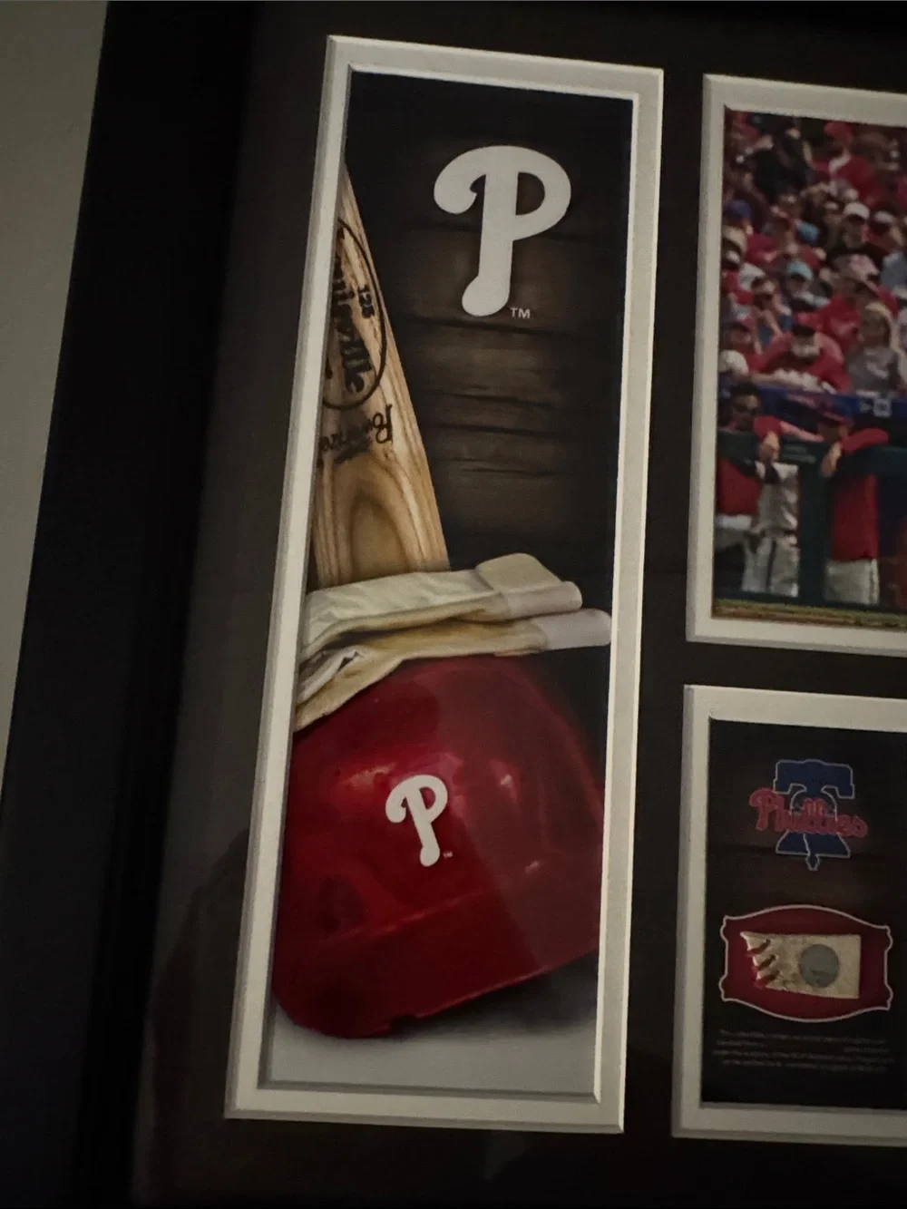 Philadelphia Phillies Framed Memorabilia Collage - Bryce Harper